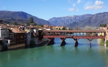 Bassano Del Grappa, most čez reko Brento
