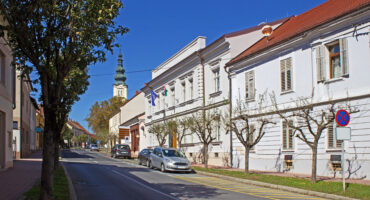 Street,In,Lendava,,Slovenia