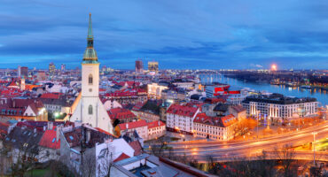 Slovakia,-,Bratislava,At,Night