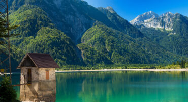 Lago,Del,Predil,-,Friuli,Italy,/,(predil,Lake),,Beautiful