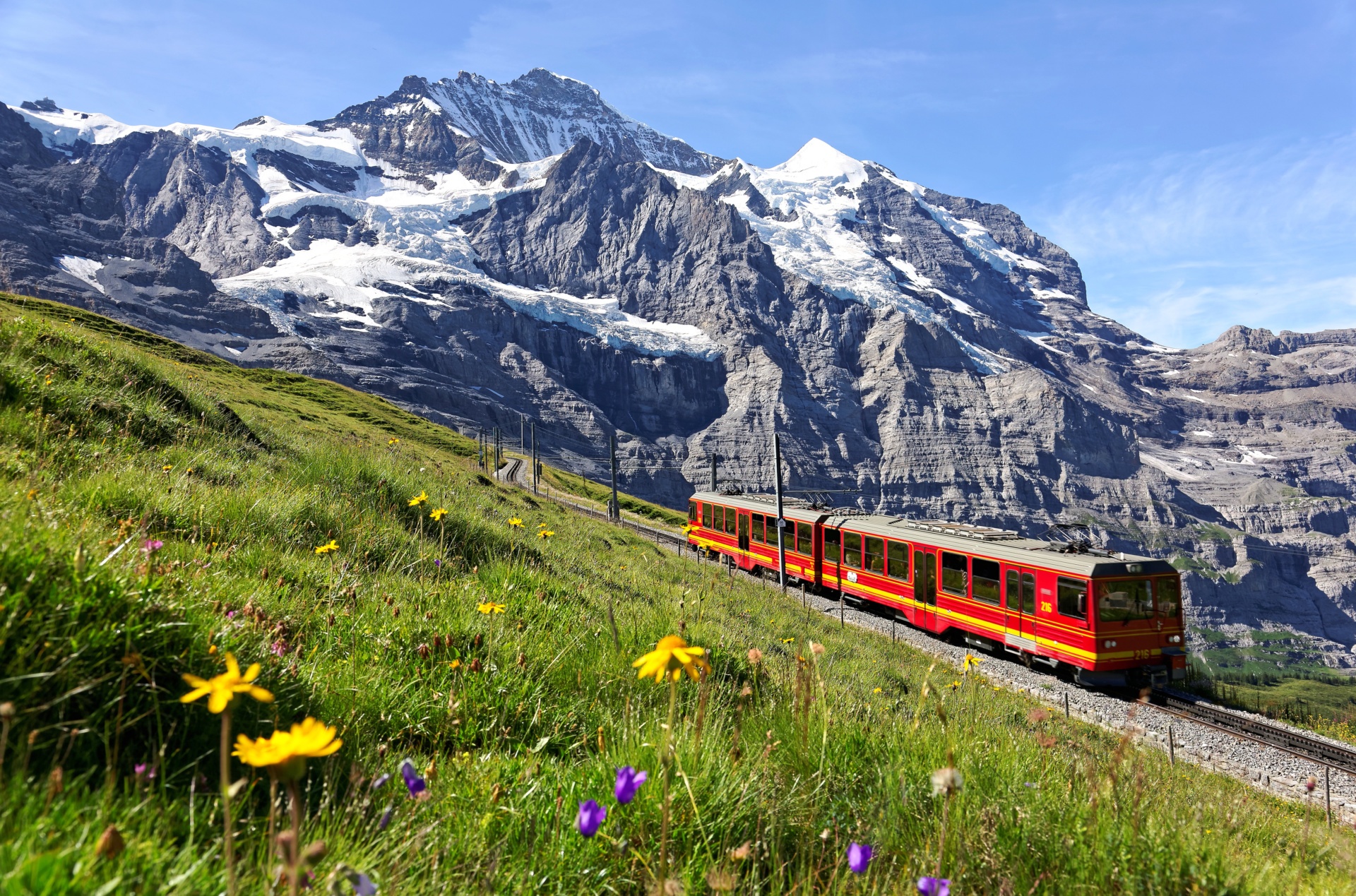 Gora Jungfraujoch, biser Švice