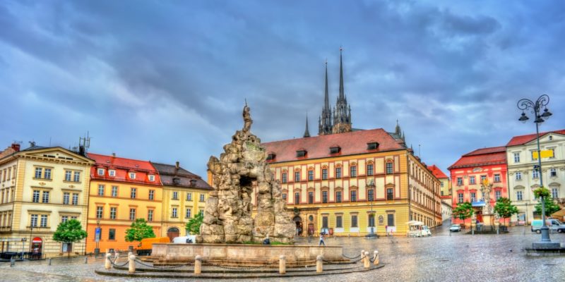 Parnas-Fountain-on-Zerny-trh-square-in-the-old-town-of-Brno-Moravia-Czech-Republicshutterstock_1030045075