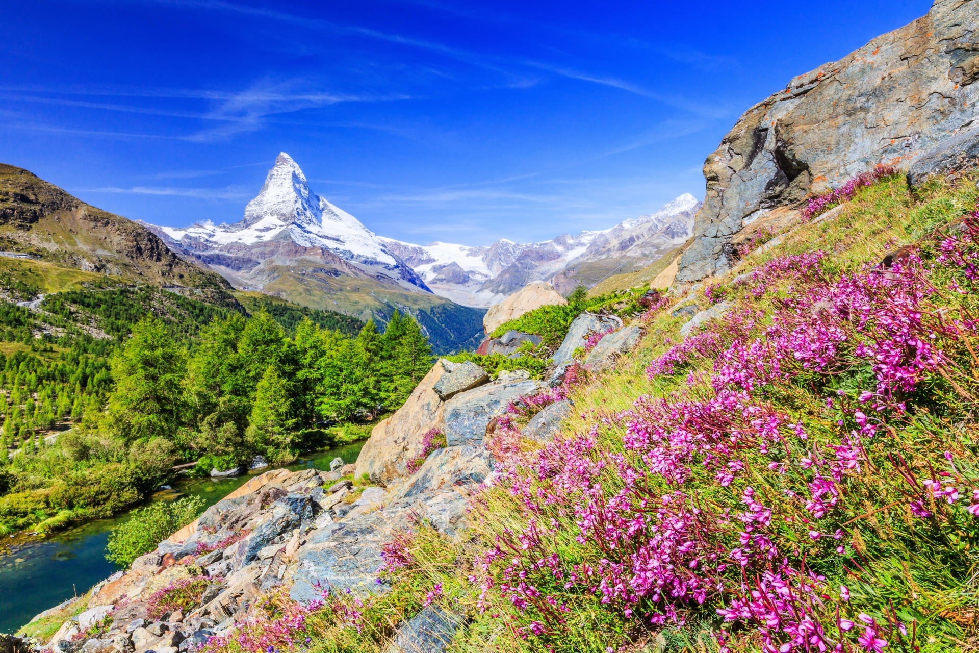 Gora Matterhorn; simbol Švice